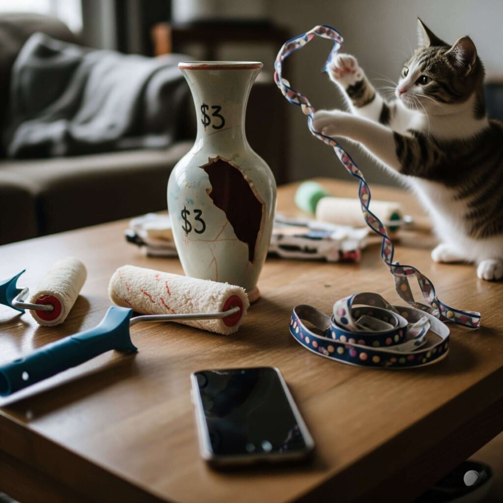 DIY home decor reality: blurry coffee table
