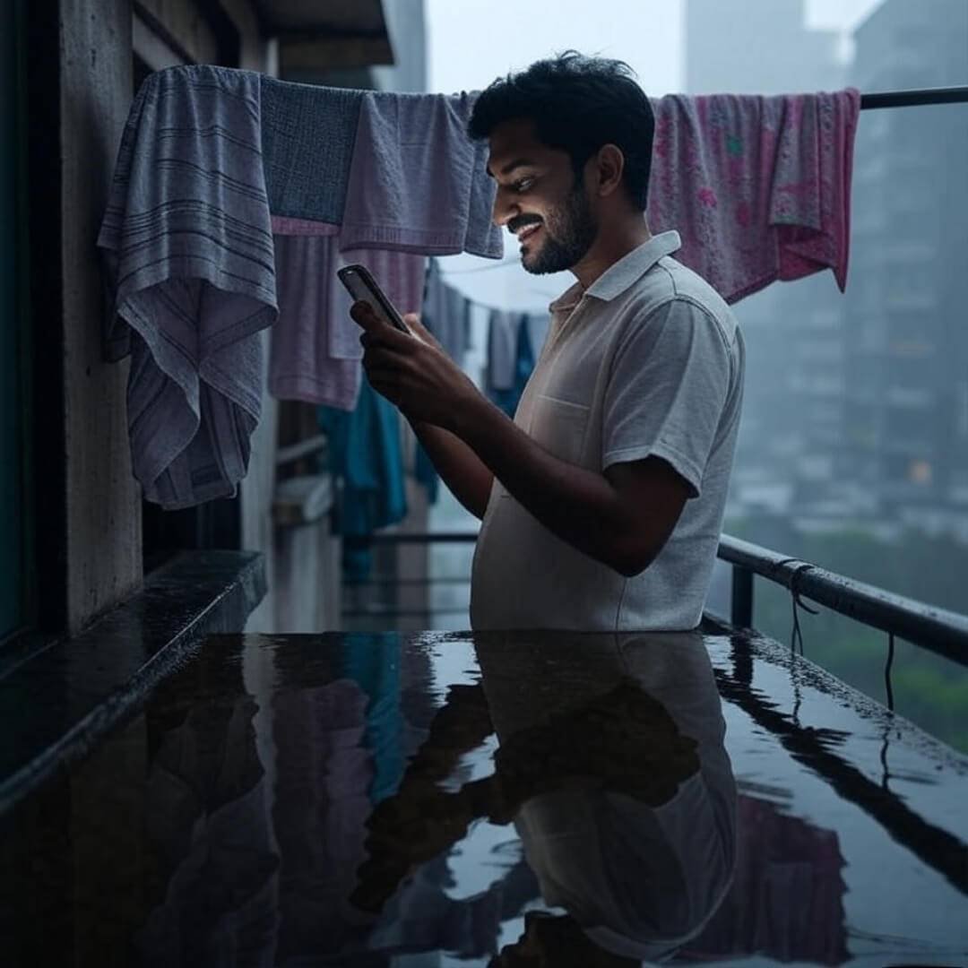 Best Times to Shop Fashion Sales in 2025 "Monsoon sale scroll on Bandra balcony, 2025."